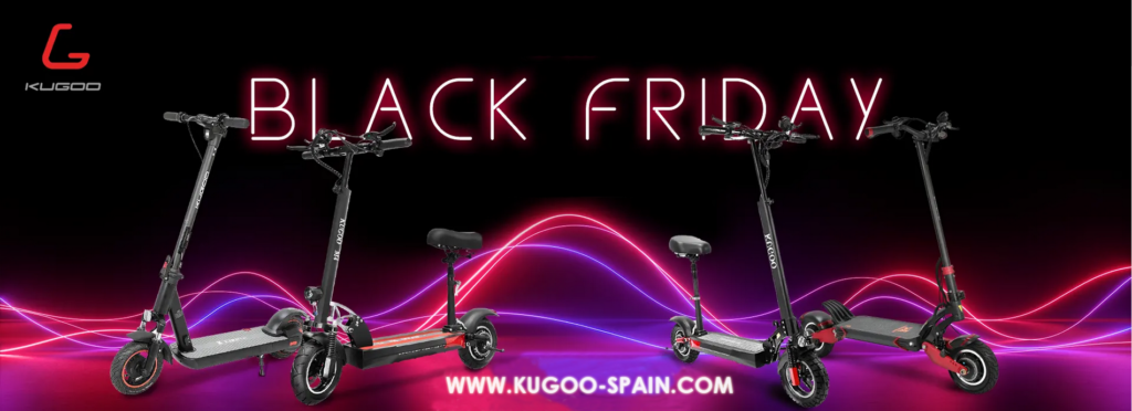 Por el Black Friday, los mejores patinetes calidad precio del mercado los tienes en Kugoo Spain